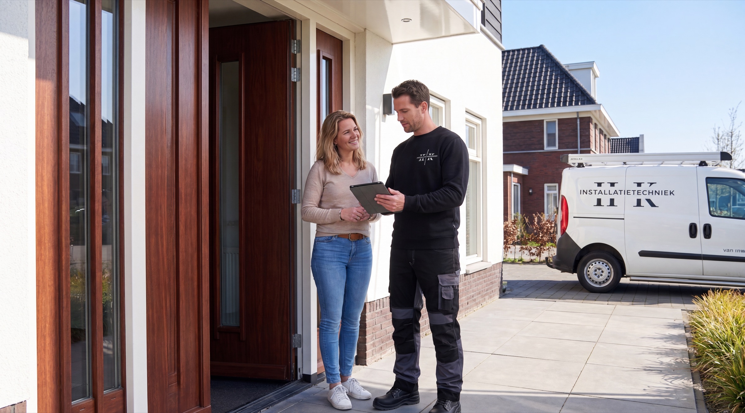 HK Installatietechniek geeft advies op locatie