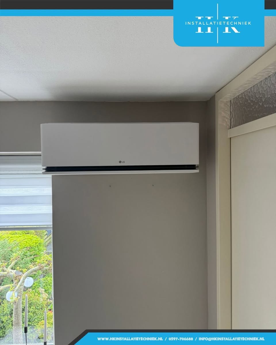 Airco-installatie in een woning in Winschoten – projectfoto 2