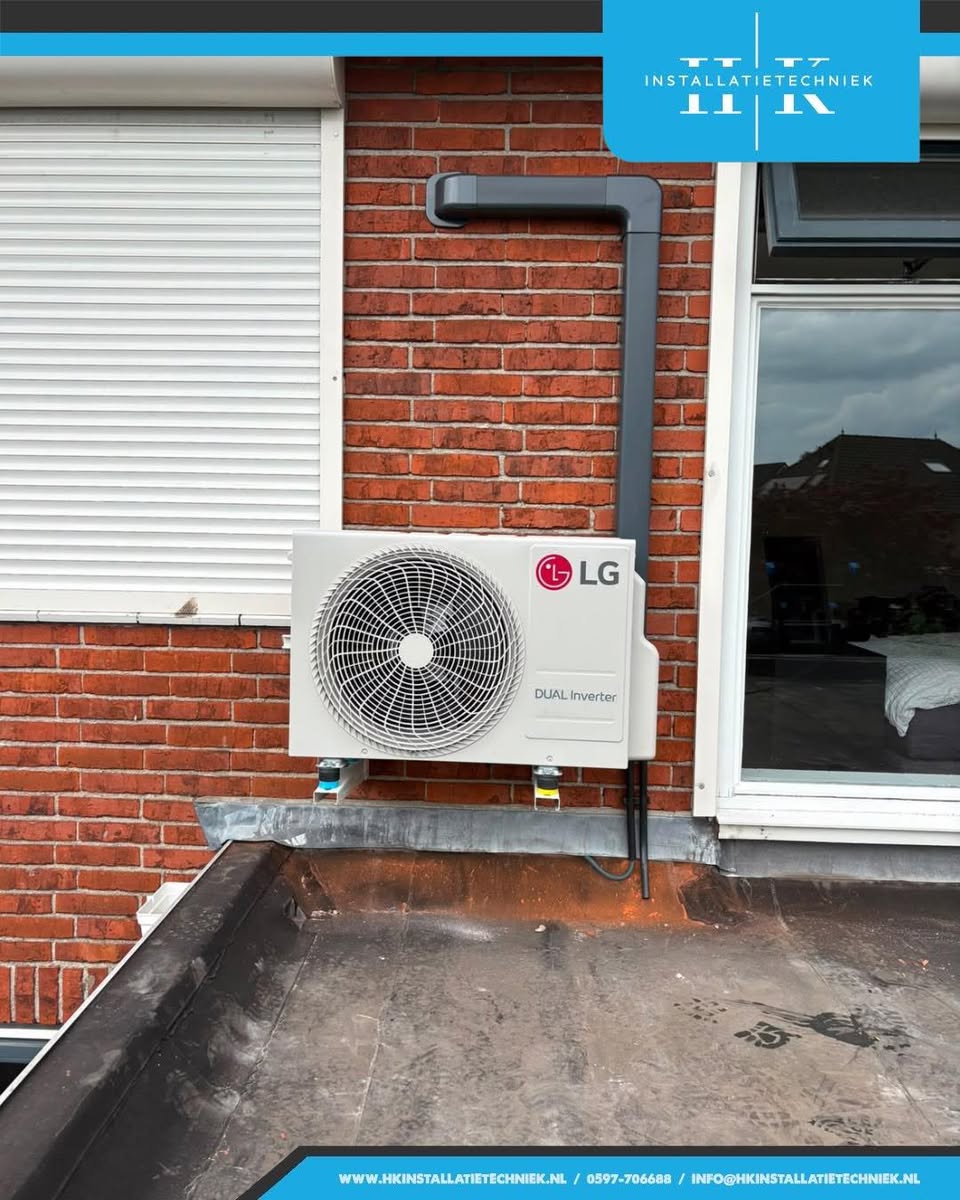 LG Artcool airco-installatie in Winschoten – projectfoto 1