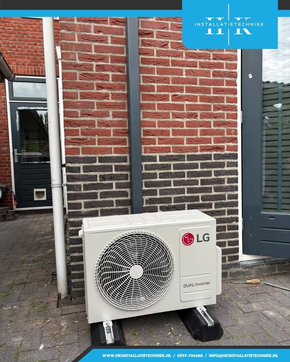 LG Artcool airco-installatie in Winschoten – projectfoto 2