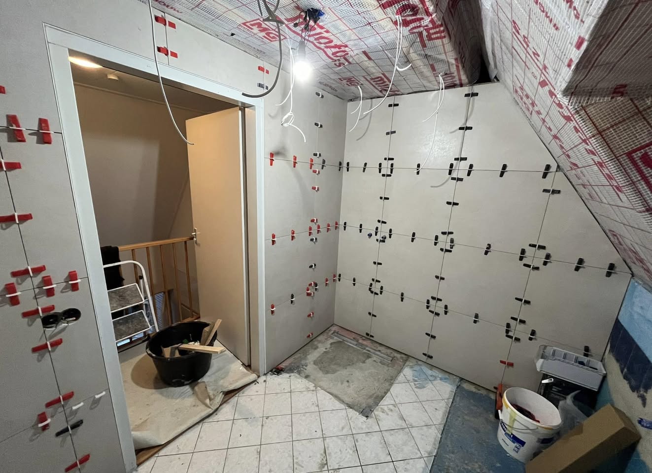 Badkamer renovatie in Bedum
