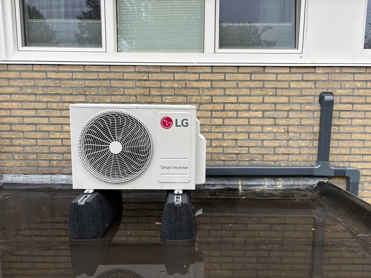 LG multi-split installatie in Oude Pekela