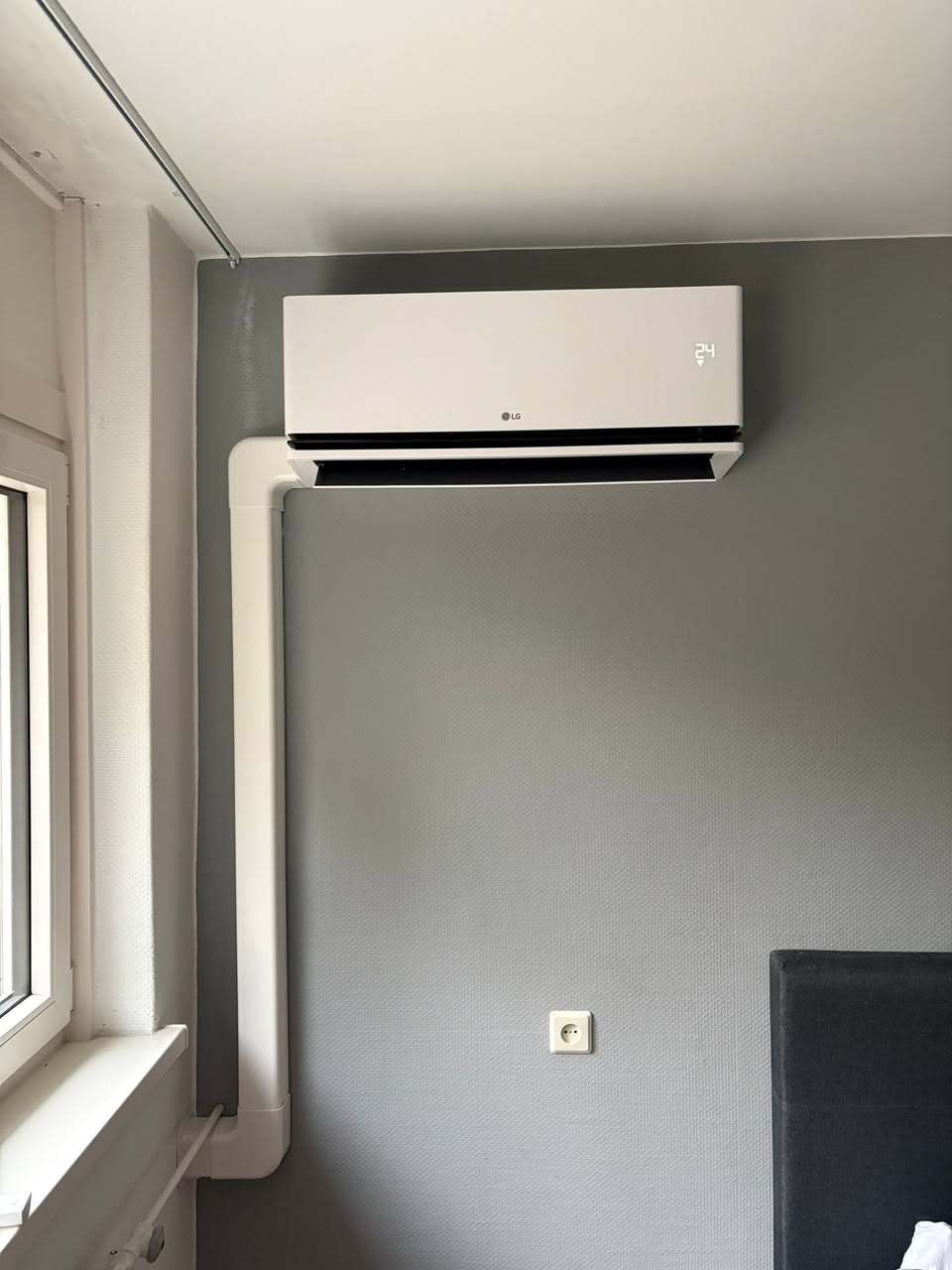 LG multi-split installatie in Oude Pekela – projectfoto 1