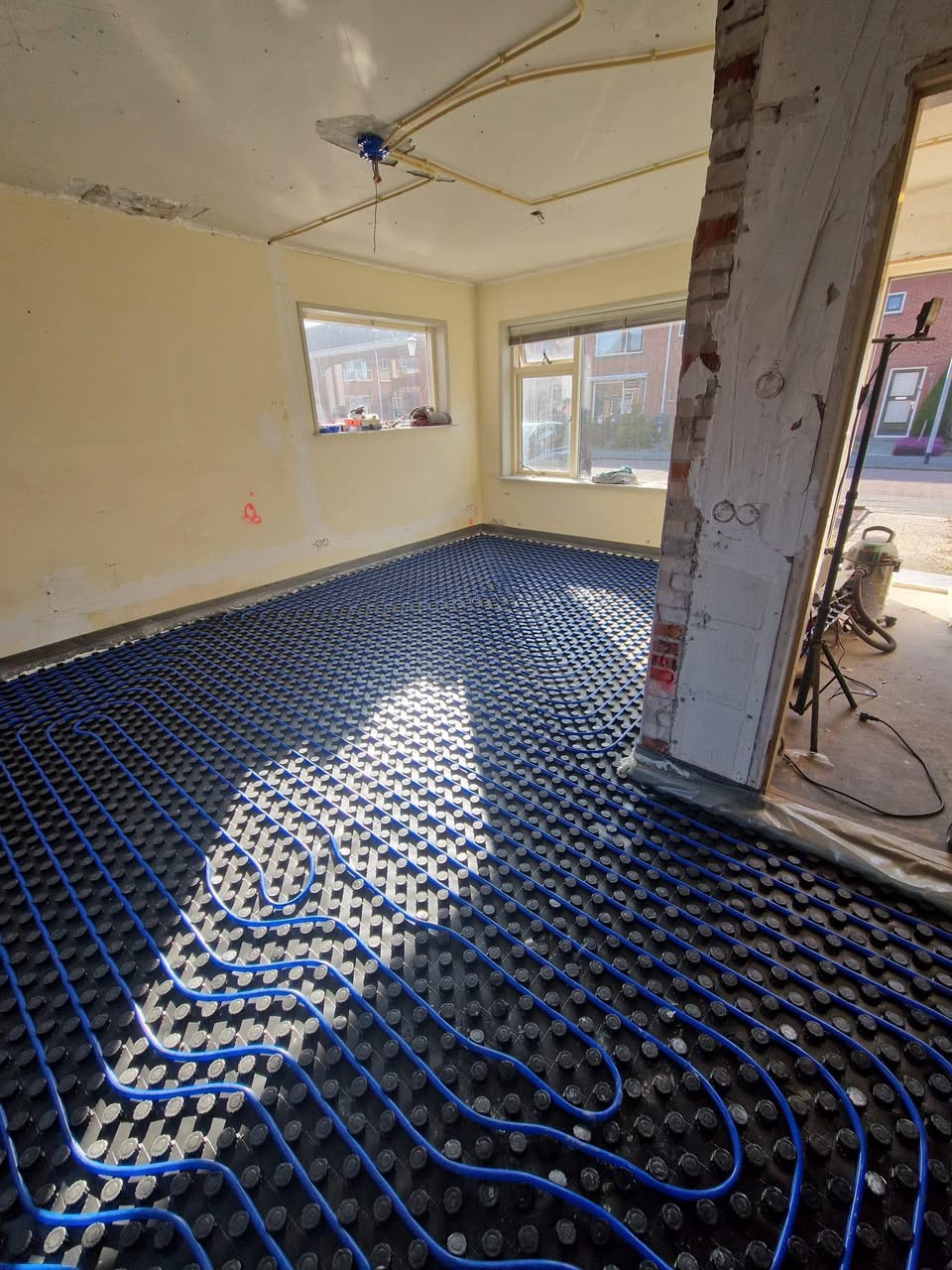 Renovatie en vloerverwarming – Veendam