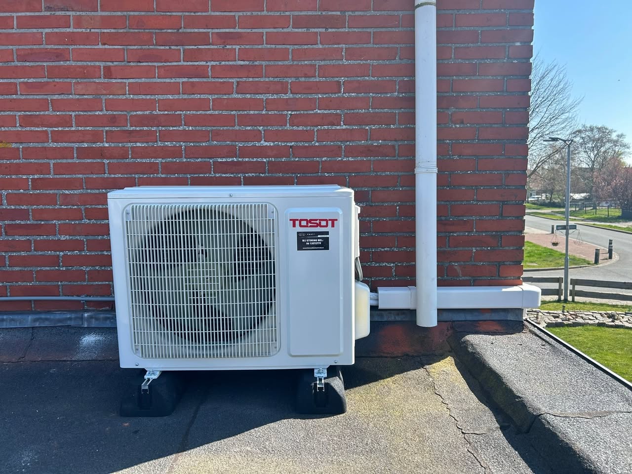 Single-split airco in Farmsum – projectfoto 3