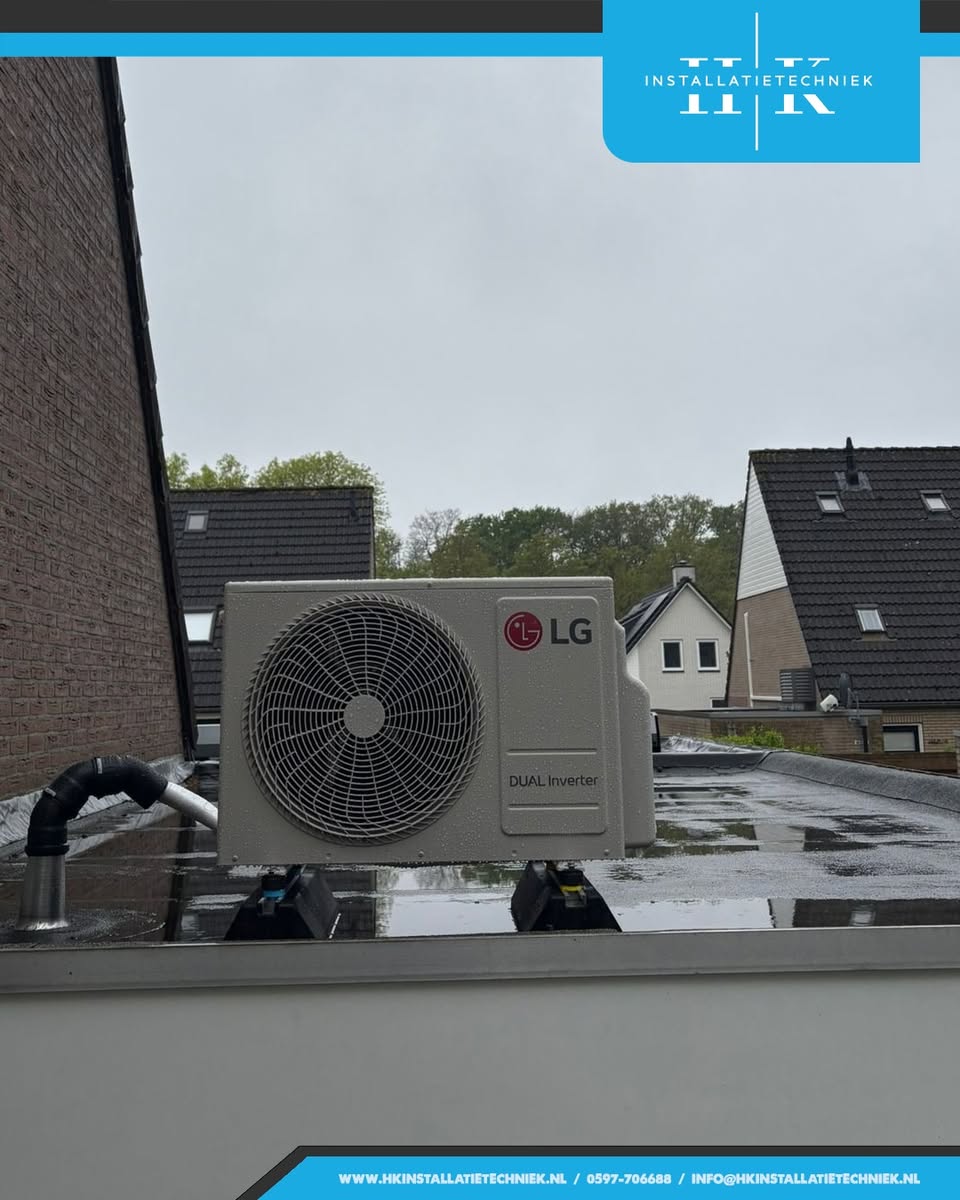 Single-split airco in Slochteren – projectfoto 1