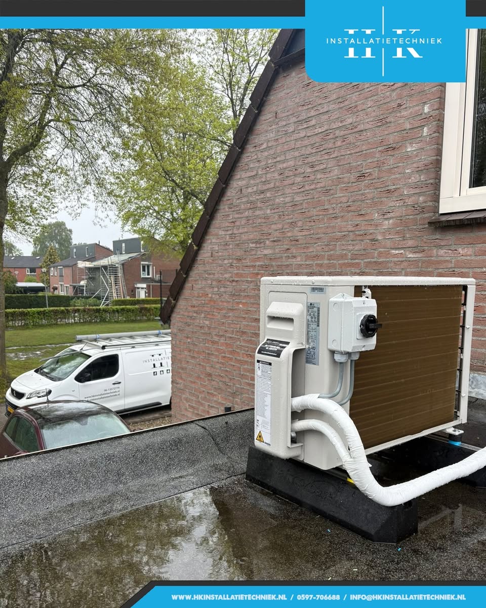 Single-split airco in Slochteren – projectfoto 2