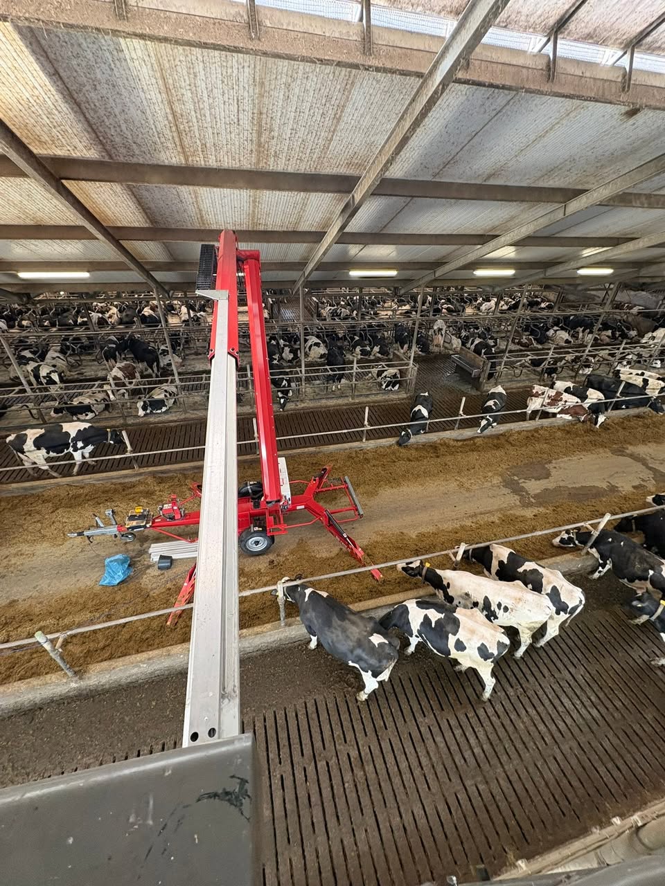 Verlichting vervangen op hoogte – projectfoto 2